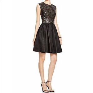 NWT Vera Wang Cocktail Sequined open back dress